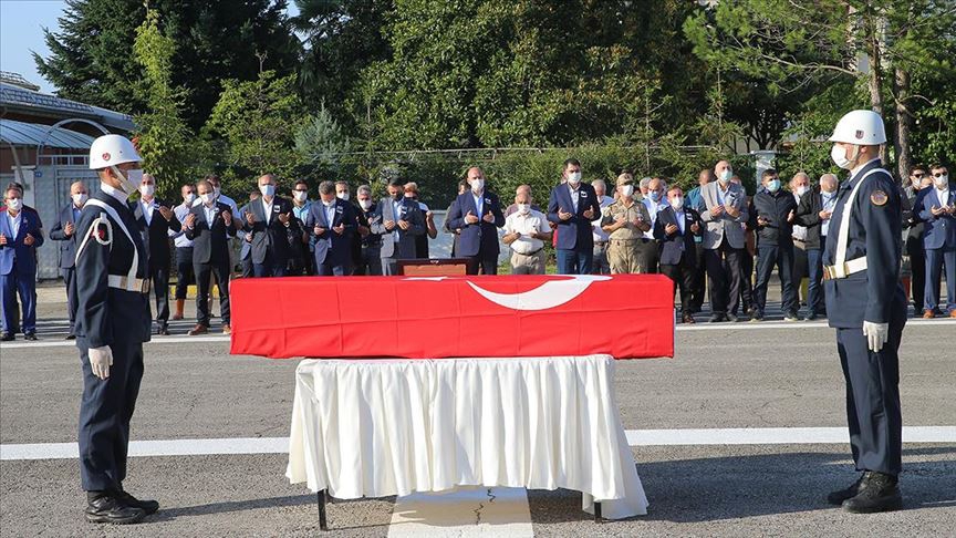 Jandarma Uzman Çavuş Onur Kıran için tören düzenlendi